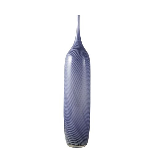 purple murano glass bottle