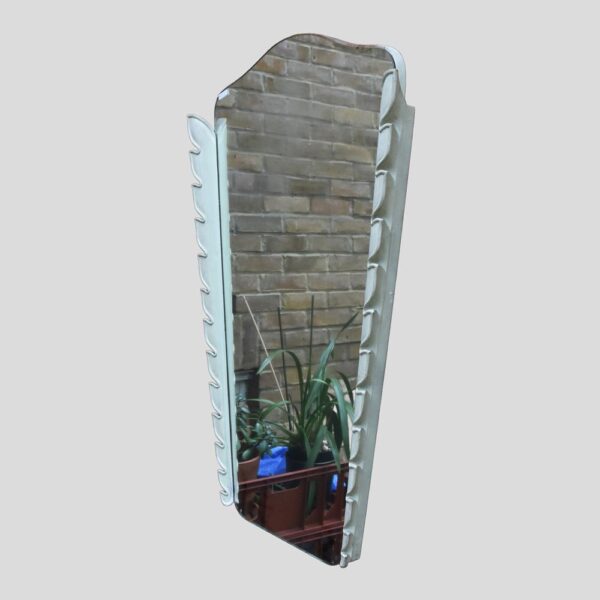 1950s carved wooden frame Mirror