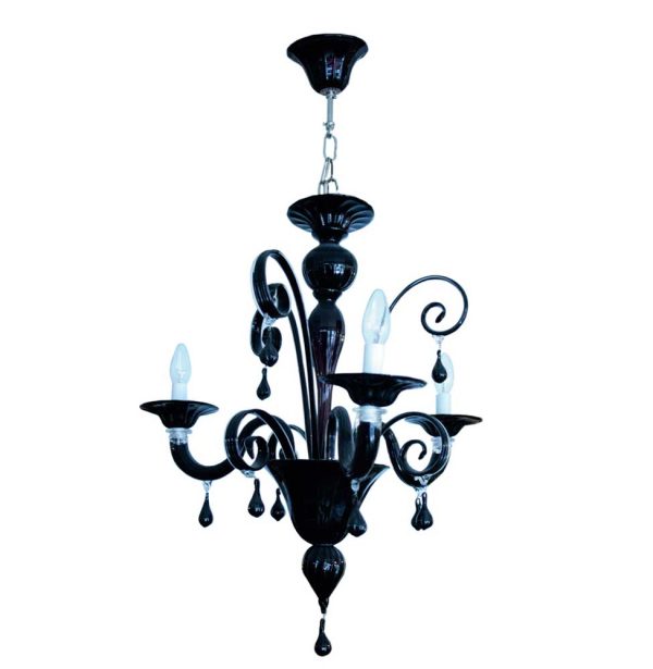 3 arms Venetian Chandelier