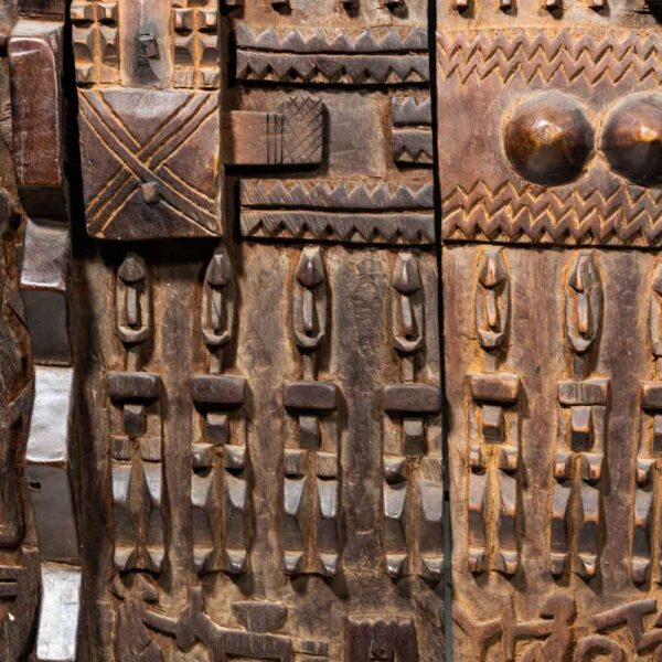 19th century Mali dogon door