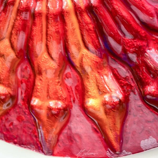 Massimiliano Luzzi Glass Art Mirror