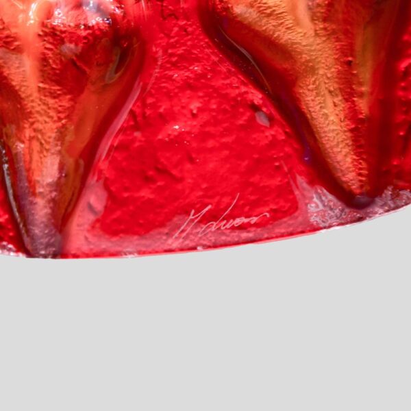 Massimiliano Luzzi Glass Art Mirror