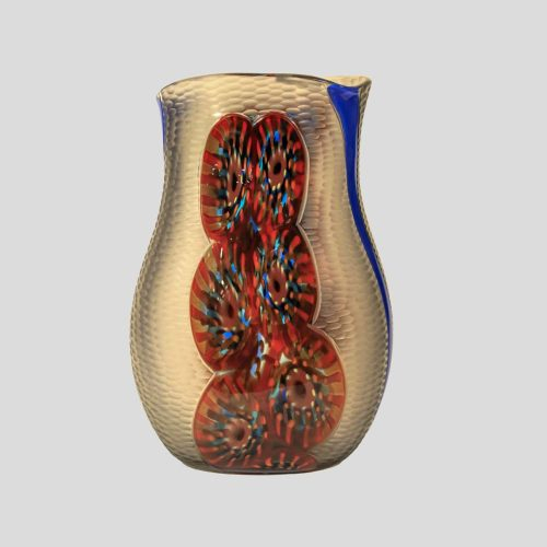 Battuto vase by Afro Celotto