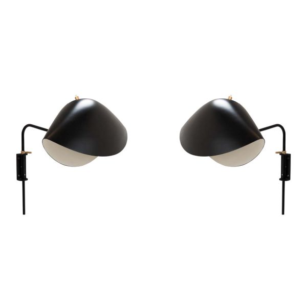 Serge Mouille wall lights
