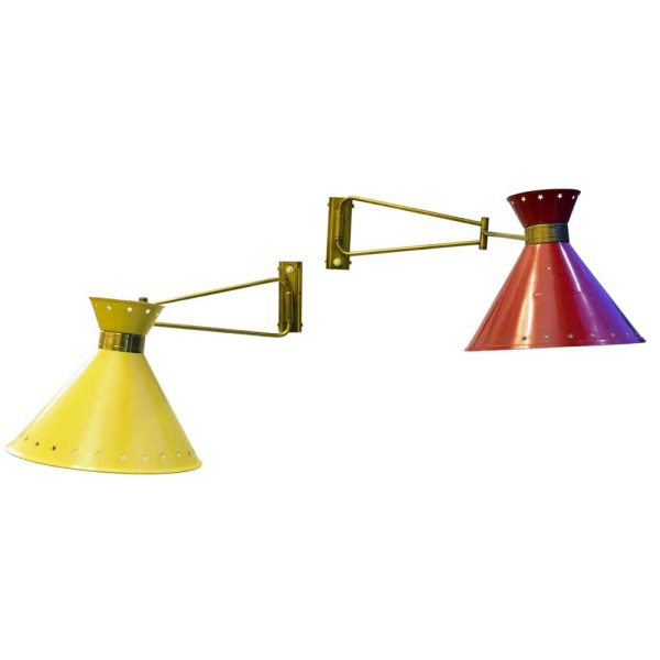 Rene Mathieu for Lunel sconces