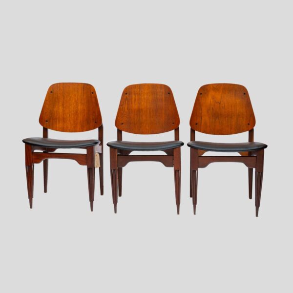 Set of 6 Fratelli Proserpio design chairs
