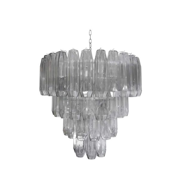 Murano Poliedri glass Chandelier