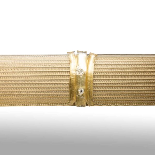 Murano glass Gold Venetian Rigatello Mirror