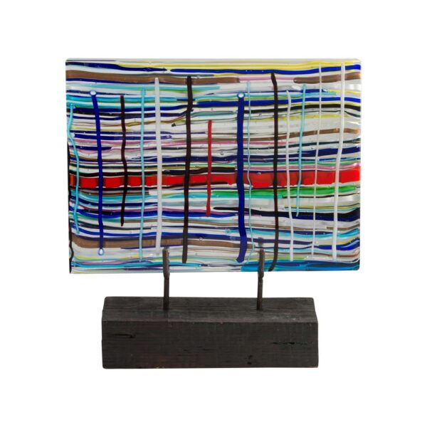 Leonardo Cimolin glass sculpture