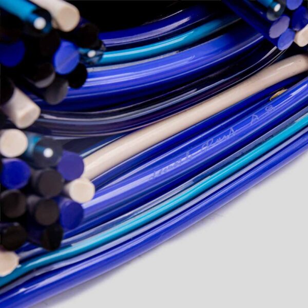 Matassa a glass sculpture by Leonardo Cimolin