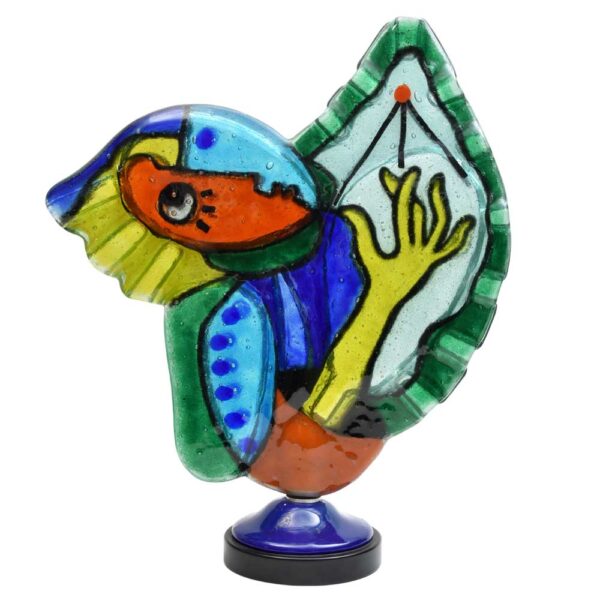 Silvio Vigliaturo glass sculpture