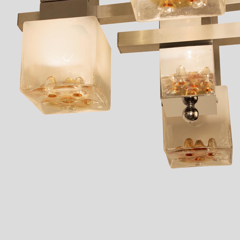 1970s Gaetano Sciolari ceiling light for Mazzega-FM1918 (5)