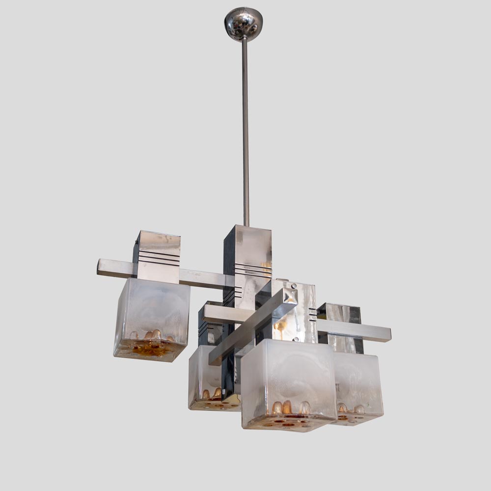 1970s Gaetano Sciolari ceiling light for Mazzega-FM1918 (6)