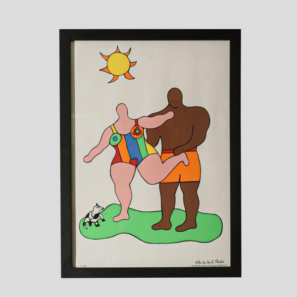 Niki De Saint Phalle Beach Lithograph 547 of 2500