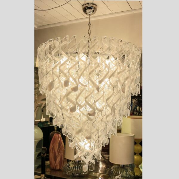 Murano glass Torciglione Ceiling Light