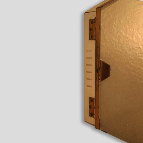 Pair of hexagonal shaped sconces by Stilnovo model 1183