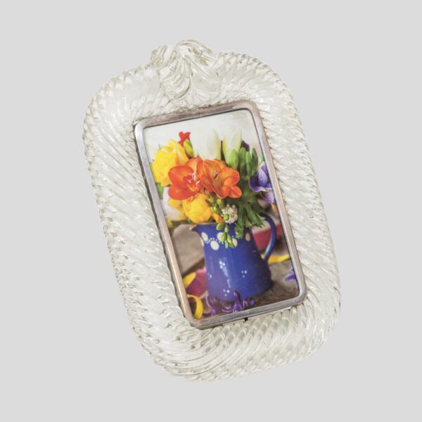 1960s Barovier e Toso Ritorto glass Picture Frame