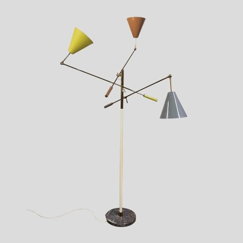 Italian design Multicolor Triennale floor lamp