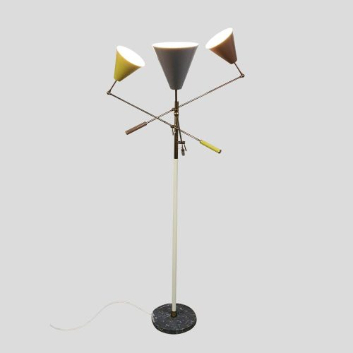 Italian design Multicolor Triennale floor lamp