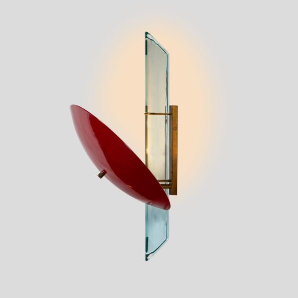 pair-of-red-colour-and-brass-wall-lights-by-roberto-rida