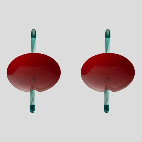 pair-of-red-colour-and-brass-wall-lights-by-roberto-rida