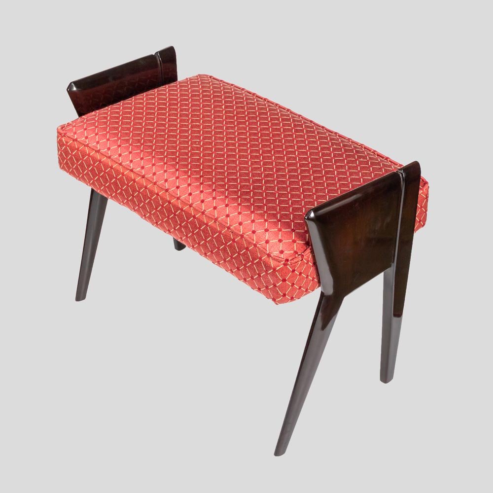 Pair of 1960s design stools by Ico Parisi-FM2161 (2)