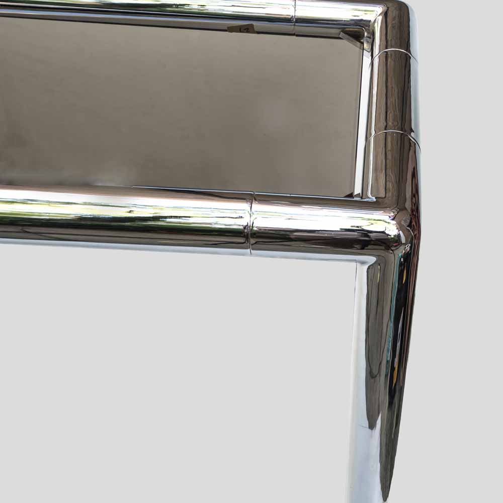 1970s chrome console table-FM1057 (3)