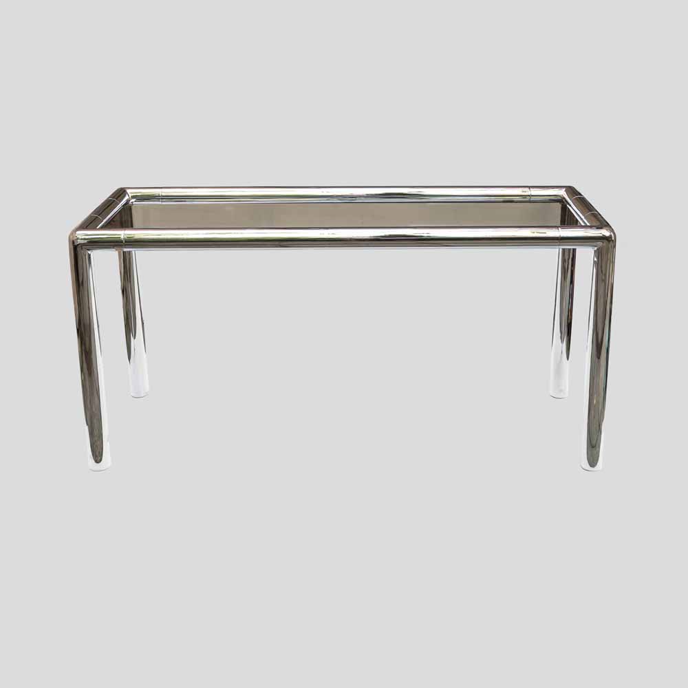 1970s chrome console table-FM1057 (5)