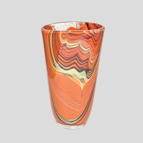 Italian Studio glass vase by Alberto Dona