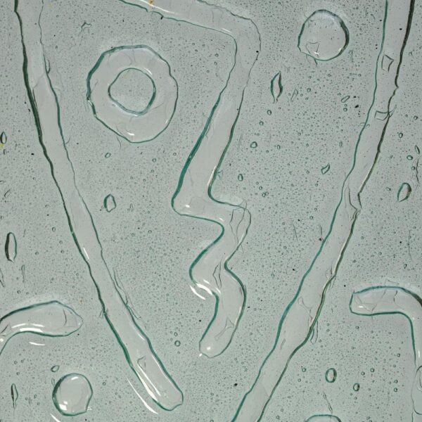 Segni Atavici by Silvio Vigliaturo Murano glass sculpture