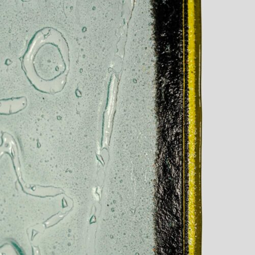 Segni Atavici by Silvio Vigliaturo Murano glass sculpture