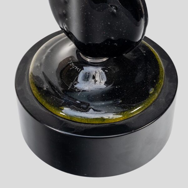 Segni Atavici by Silvio Vigliaturo Murano glass sculpture