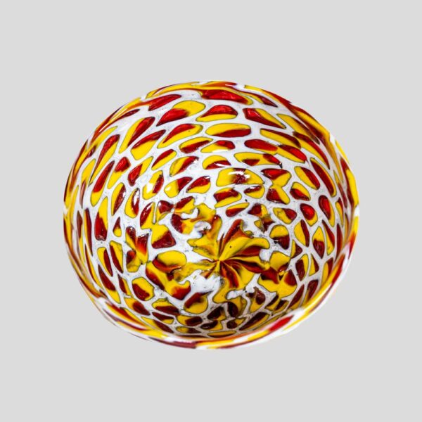1930's Italian Murano Murrine glass bo