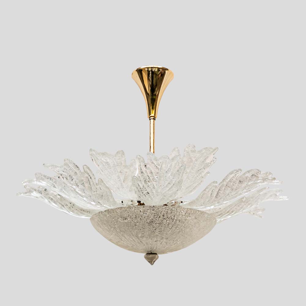 1940s ceiling light leaves murano glass chandelier-FM2170 (3)