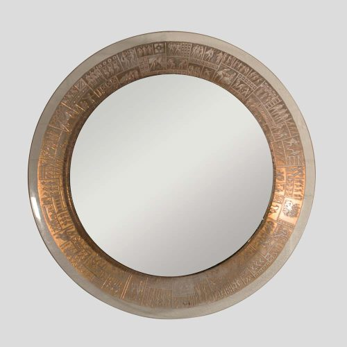 1960s Italian design back lit mirror by Marco Furgeri