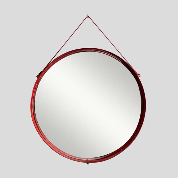 Siva Poggibonsi design enamel drum mirror
