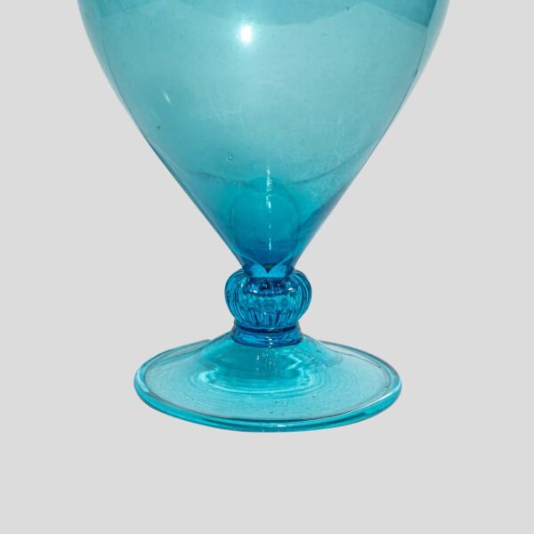 1920s aquamarine Veronese vase by Vittorio Zecchin for Venini