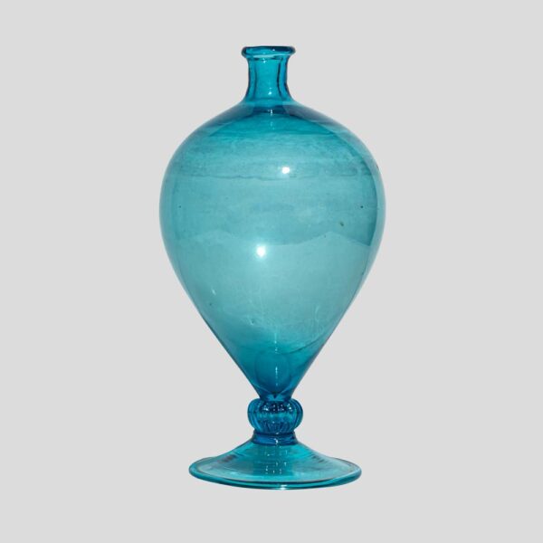 1920s aquamarine Veronese vase by Vittorio Zecchin for Venini