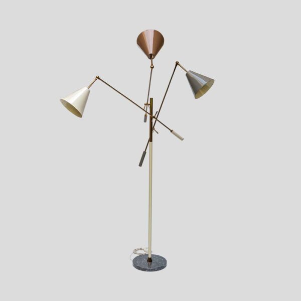 A vintage mid century floor lamp Triennale Italian design