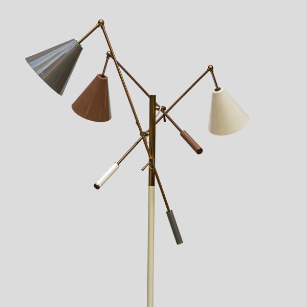 A vintage mid century floor lamp Triennale Italian design