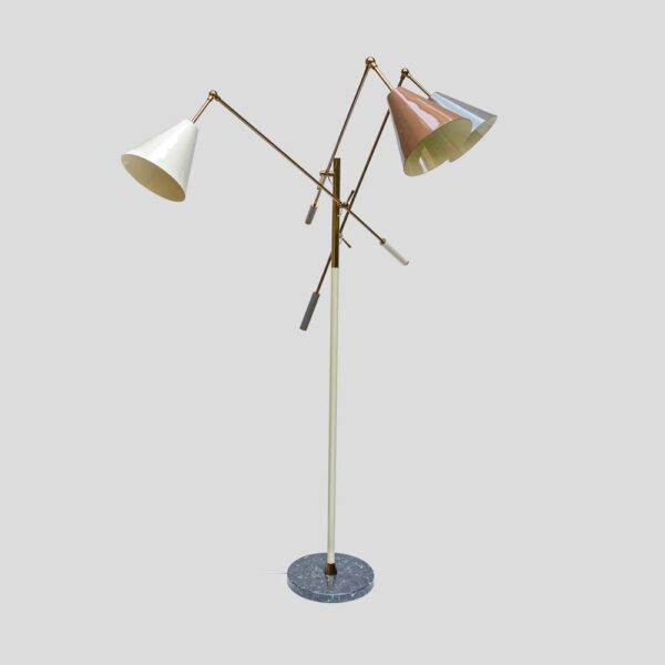 A vintage mid century floor lamp Triennale Italian design