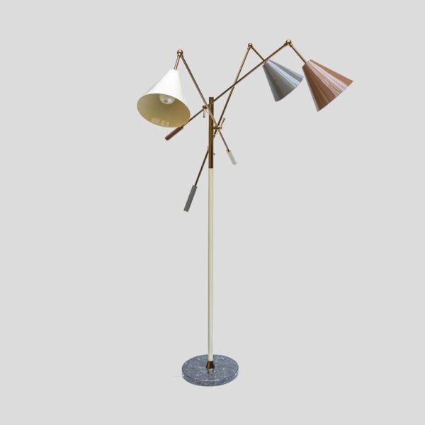 A vintage mid century floor lamp Triennale Italian design