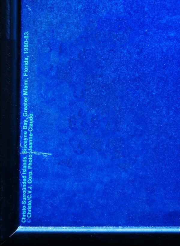 Christo Surrounded Islands print Project for Biscayne Bay