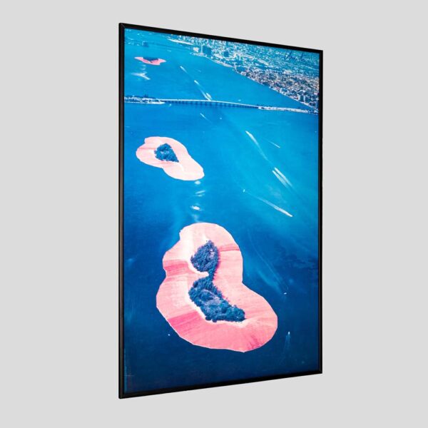 Christo Surrounded Islands print Project for Biscayne Bay