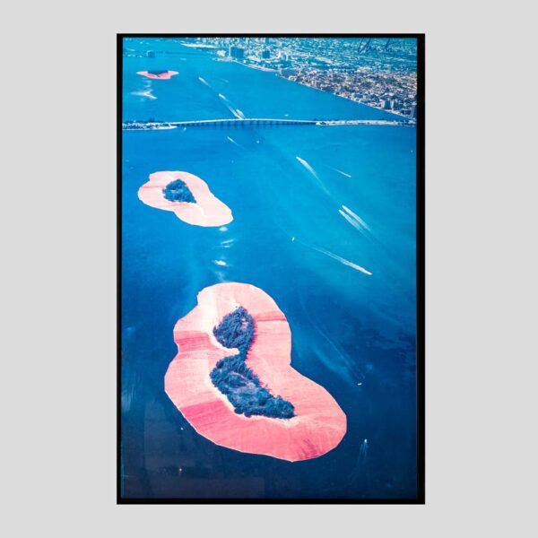 Christo Surrounded Islands print Project for Biscayne Bay