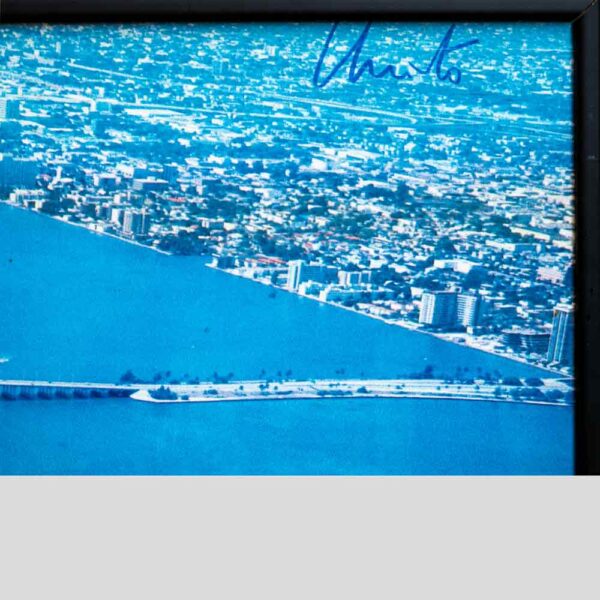 Christo Surrounded Islands print Project for Biscayne Bay