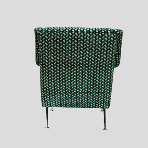 Single Italian Mid century armchair by Gigi Radice