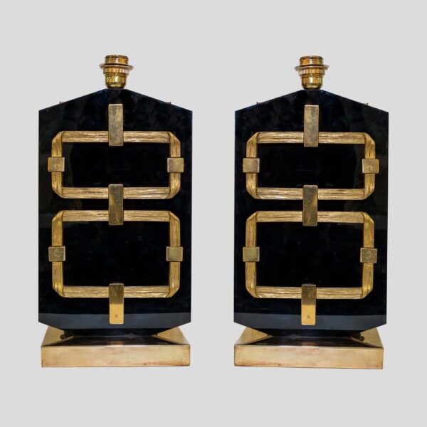 1970s design table lamps by Luciano Frigerio