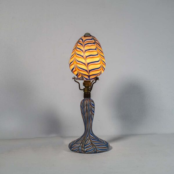 Fratelli Toso Fenico glass table lamp 1920s