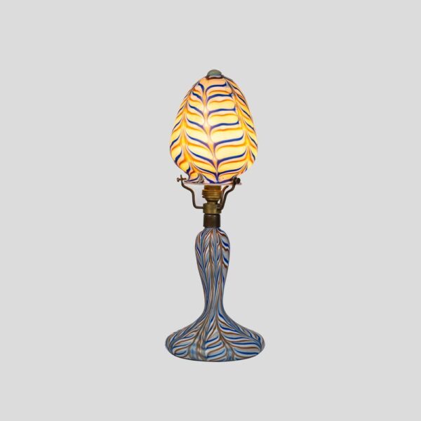 Fratelli Toso Fenico glass table lamp 1920s